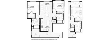 floor plan of the first floor of a house