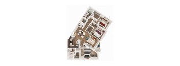 floor plan of a house with different floors
