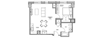 a drawing of a floor plan of a house