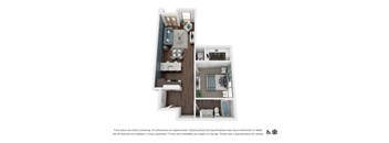1Bed 1Bath-C at The Fitz Apartments,Oregon 97210