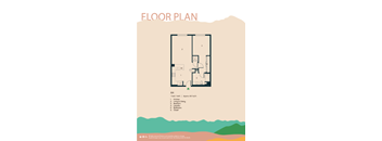 a floor plan of a bedroom apartment