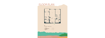 the floor plan of bedroom apartment
