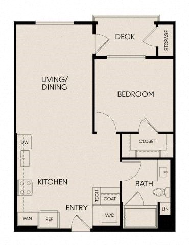 a floor plan of a small house