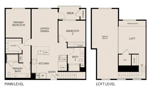 the floor plan of theoblue apartments