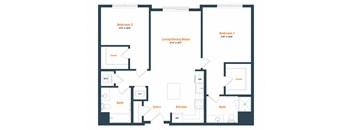 B1 | 2 Bed | 2 Bath