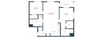 B8 | 2 Bed | 2 Bath
