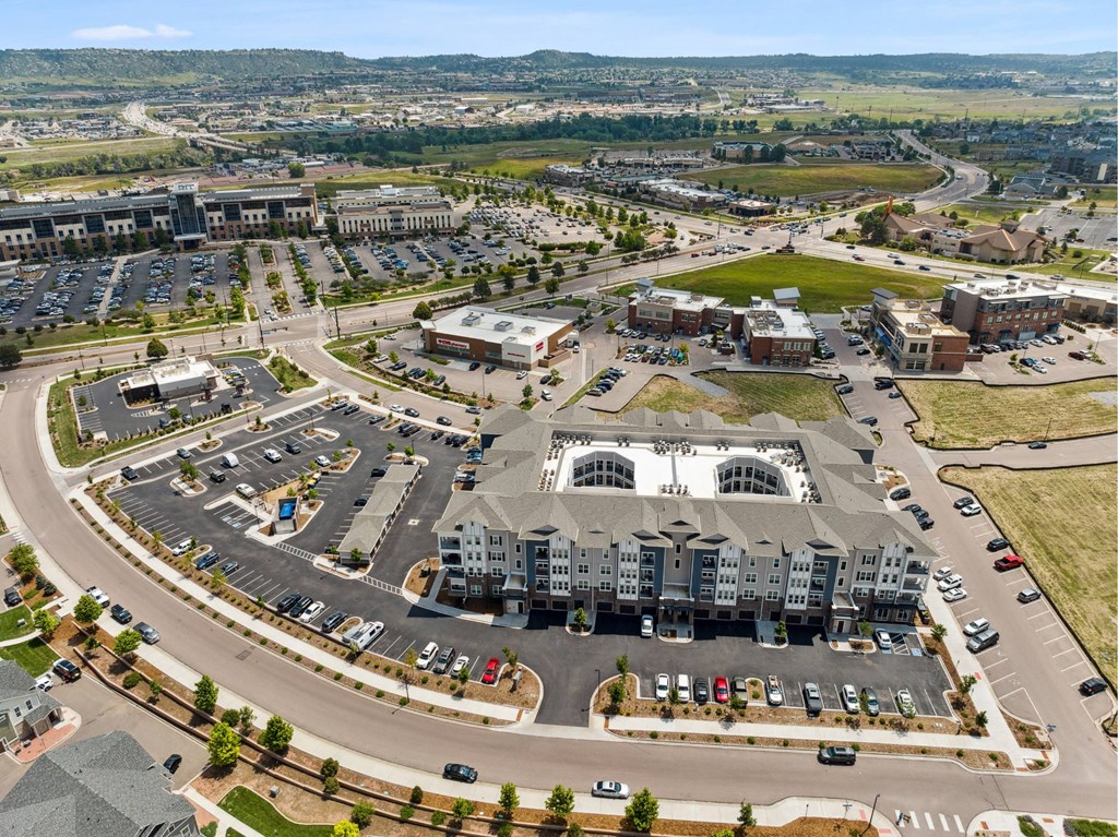Talus Flats, Castle Rock, CO, Aerial View