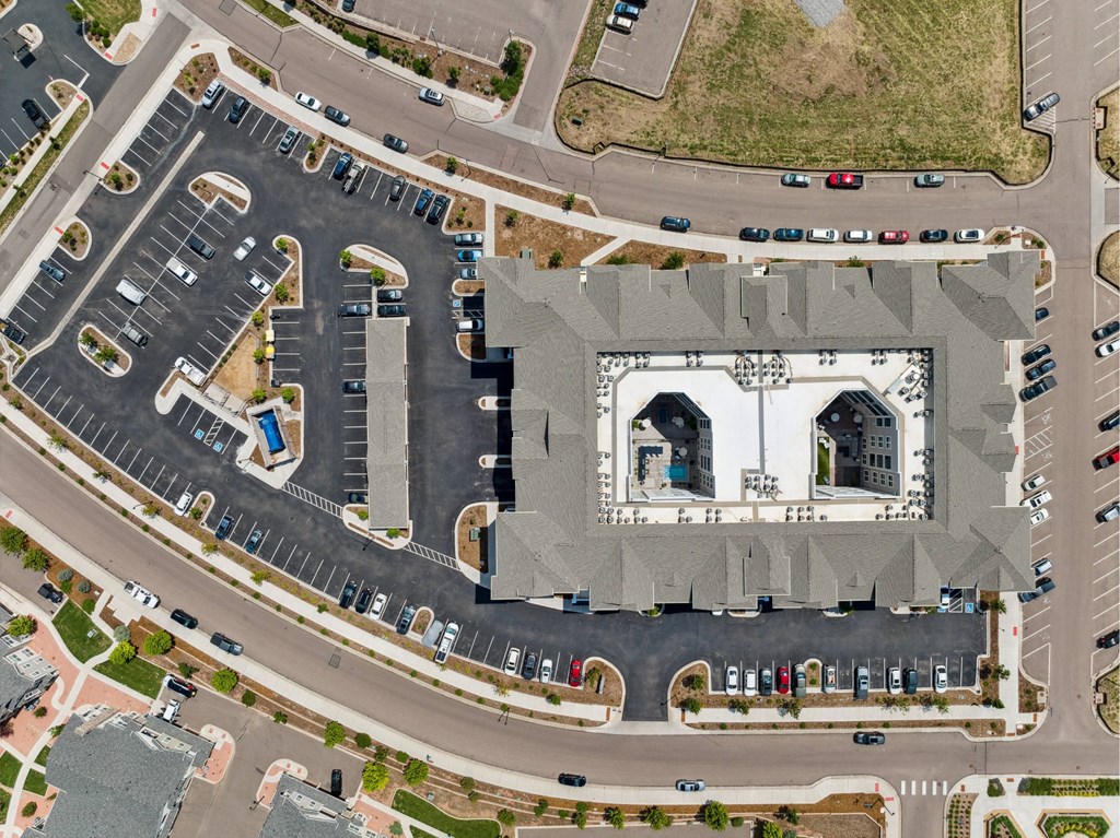 Talus Flats, Castle Rock, CO, Aerial View