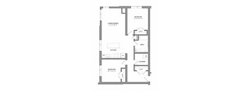 Canvas B1F | 2 Bed | 1 Bath