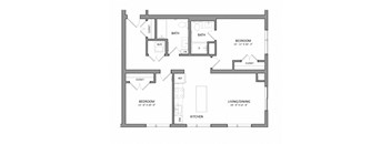 Canvas B2B | 2 Bed | 2 Bath