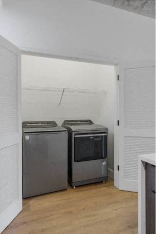 Washer & Dryer In Unit