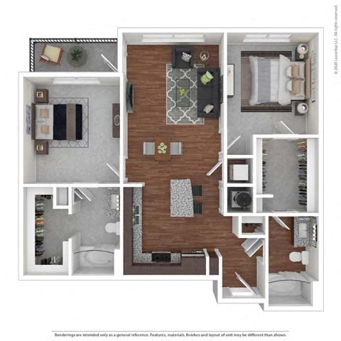 A floor plan of a house with a kitchen, living room, and bathroom.