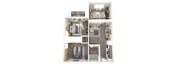 A series of images showing different interior designs.