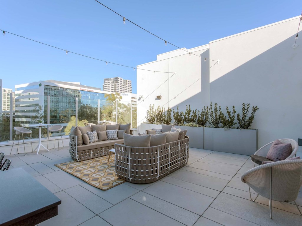 Rooftop Lounge at The Adeline, Glendale California