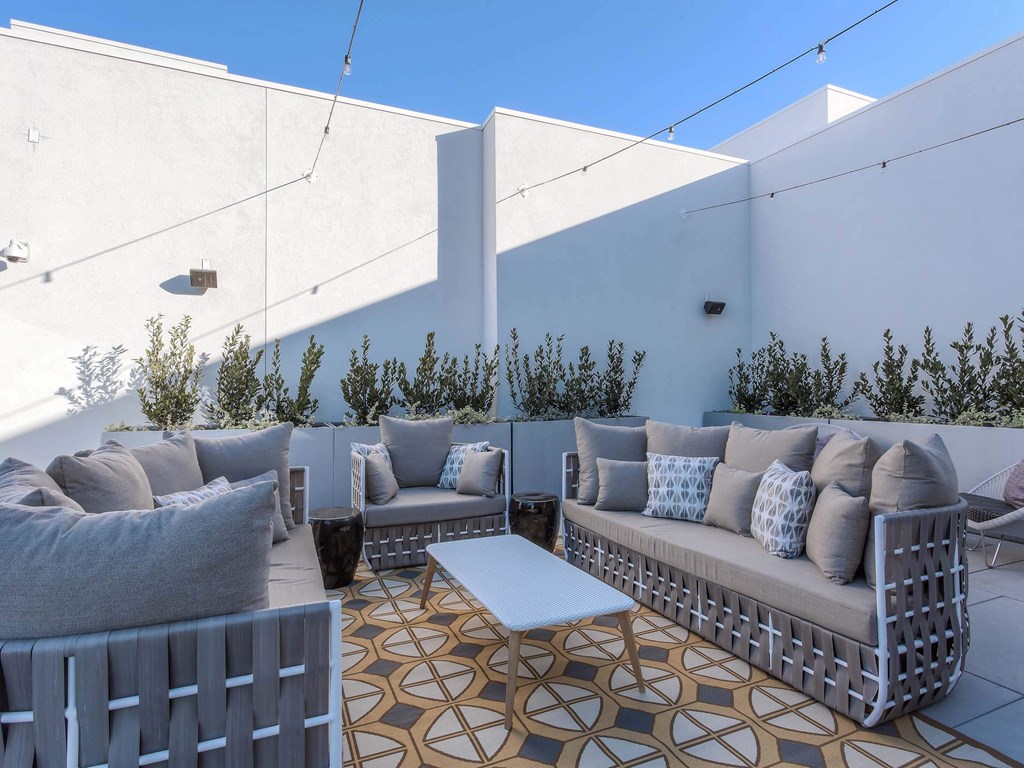 Rooftop Patio at The Adeline, Glendale, 91203