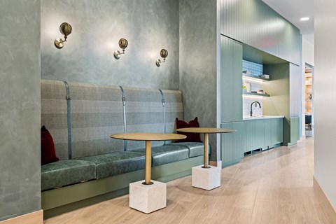 Community Spaces at The Hallon Apartments,  Hopkins