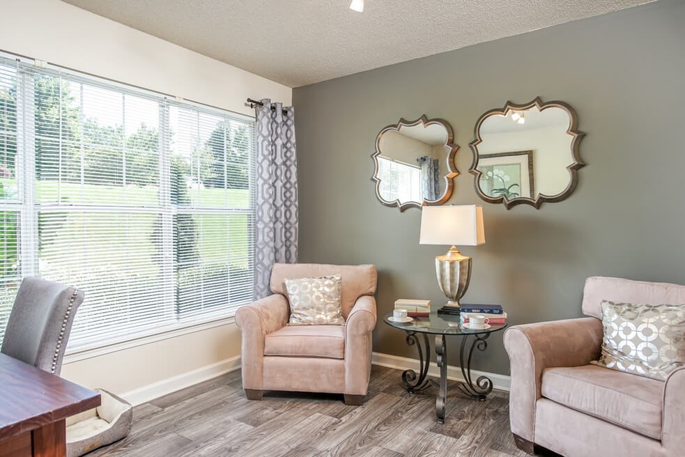 Modern Living Area at Monterey Village, Georgia