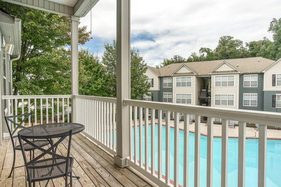 Balcony And Patio at Monterey Village, Jonesboro, GA