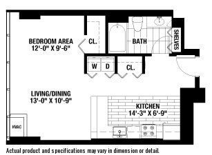 A black and white image of a floor plan for a home with labeled rooms.