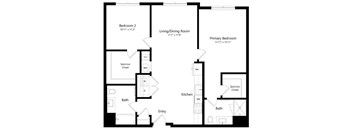 B13G | 2 Bed | 2 Bath