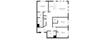 C2.1 | 3 Bed | 2 Bath