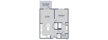 A1 Floor Plan at Brandywine Green, Maryland