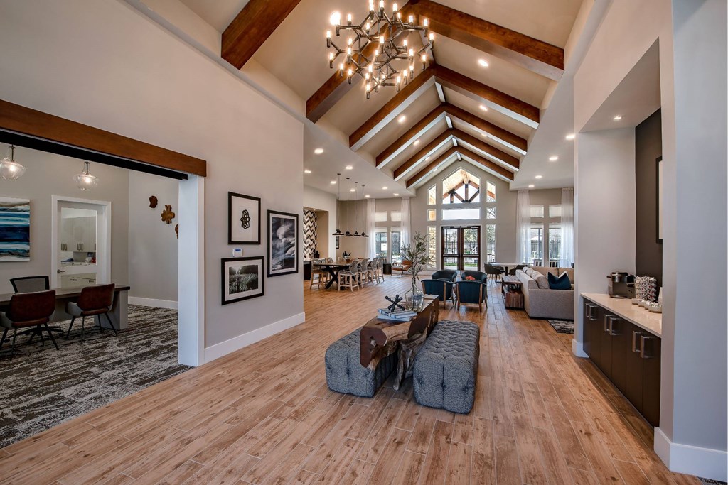 Bright and modern resident clubhouse at Brandywine Green, Brandywine