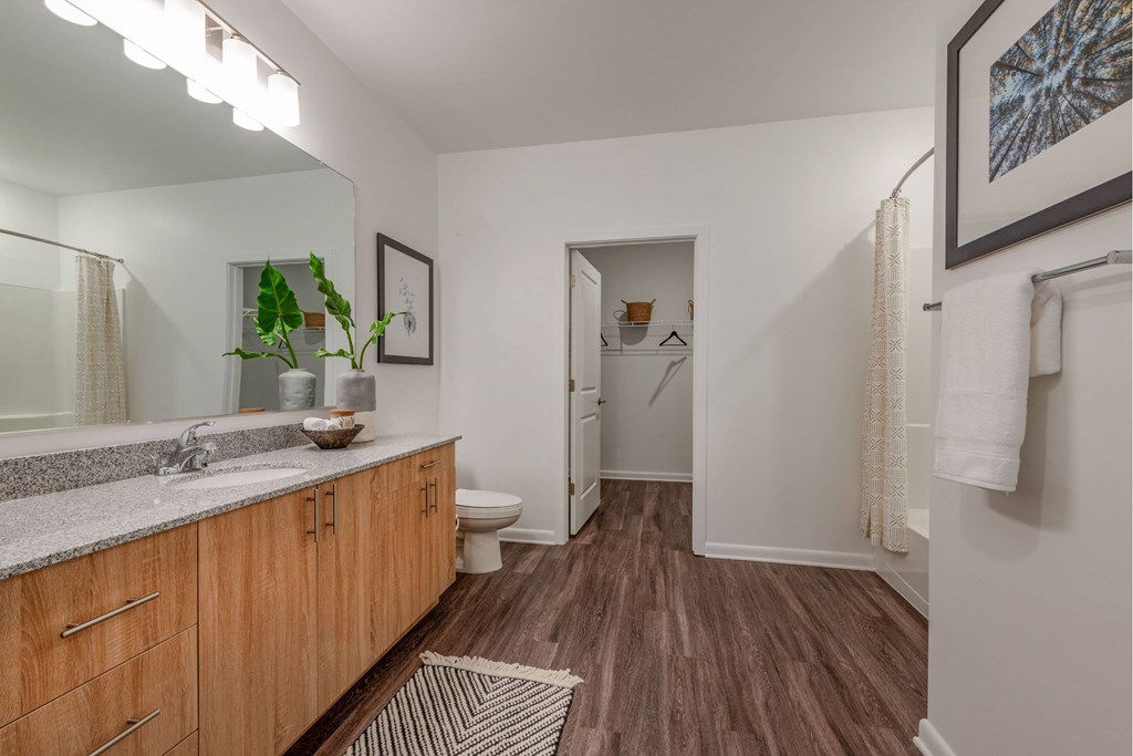 Spacious bathroom with dual sinks and ample storage at Brandywine Green, Brandywine