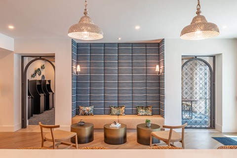 Lounge Area at Corban Freedom Apartments, Orlando, FL 32837