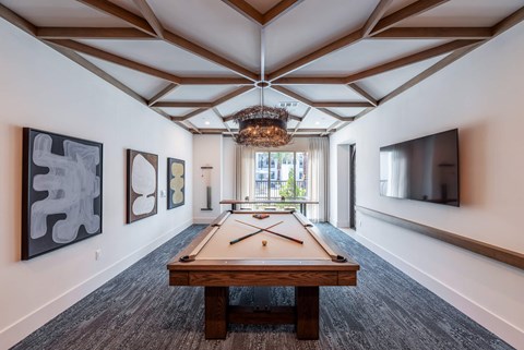 Billiards Table at Corban Freedom Apartments, Orlando, 32837