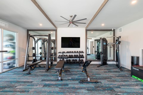 Gym at Corban Freedom Apartments, Orlando, Florida