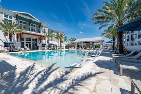 Pool View at Corban Freedom Apartments, Orlando, FL 32837