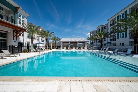 Sparkling Pool at Corban Freedom Apartments, Orlando, FL