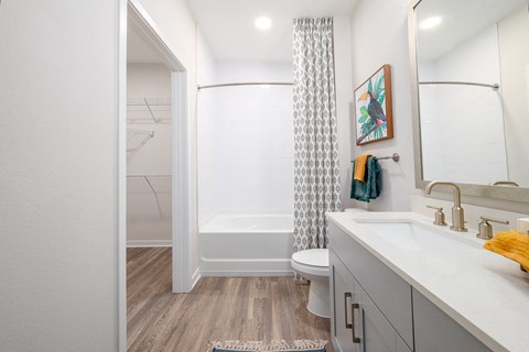 Modern Bathroom at Corban Freedom Apartments, Orlando, 32837