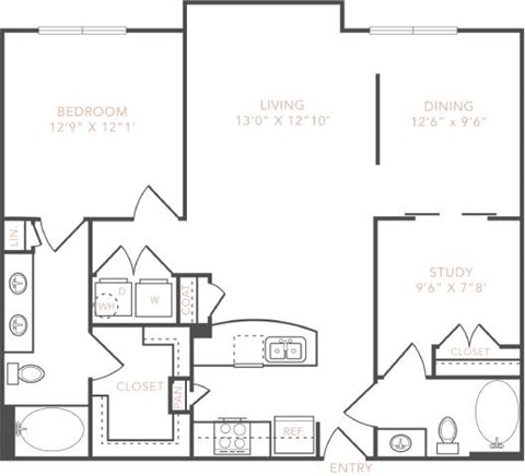 5301 Alpha Rd. Studio-3 Beds Apartment for Rent - Photo Gallery 54