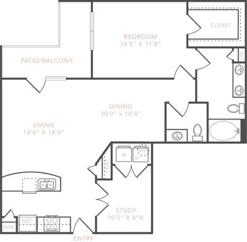 5301 Alpha Rd. Studio-3 Beds Apartment for Rent - Photo Gallery 58