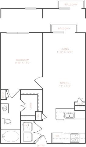 5301 Alpha Rd. Studio-3 Beds Apartment for Rent - Photo Gallery 44