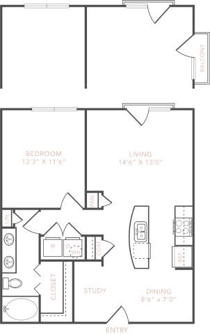 5301 Alpha Rd. Studio-3 Beds Apartment for Rent - Photo Gallery 48