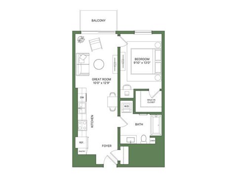 634 S 400 W Studio-2 Beds Apartment for Rent - Photo Gallery 36