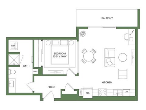 634 S 400 W Studio-2 Beds Apartment for Rent - Photo Gallery 40