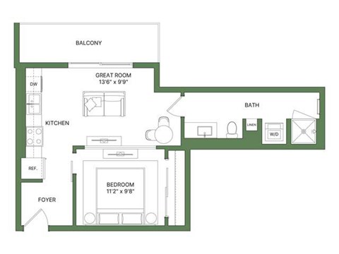 634 S 400 W Studio-2 Beds Apartment for Rent - Photo Gallery 32