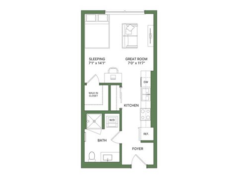 634 S 400 W Studio-2 Beds Apartment for Rent - Photo Gallery 25