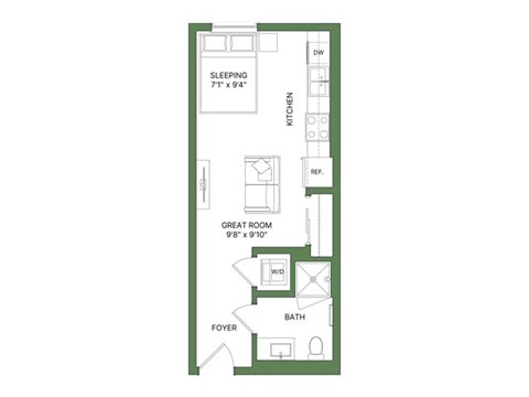 634 S 400 W Studio-2 Beds Apartment for Rent - Photo Gallery 21