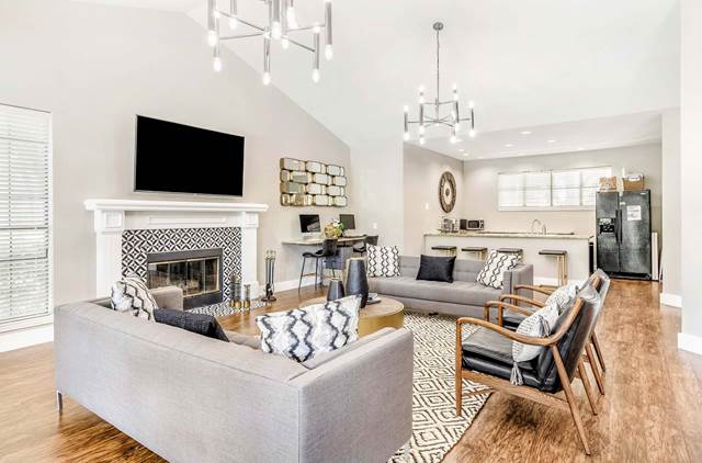 1-bedroom apartment at Foxwood Apartments in Austin, TX