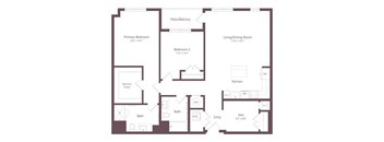 B7D | 2 Bed | 2 Bath | Den