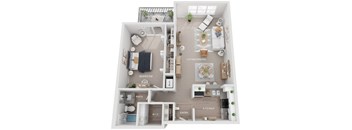Elm (A1s) 1 Bedroom Apartment