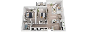Maple (Bh) 2 Bedroom Apartment