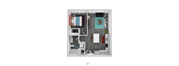1 Bedroom 1 Bath A45