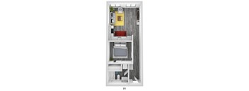 Open 1 Bedroom A21