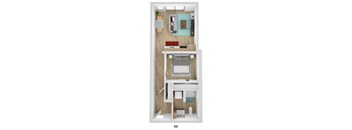 Open 1 Bedroom A3 MFTE
